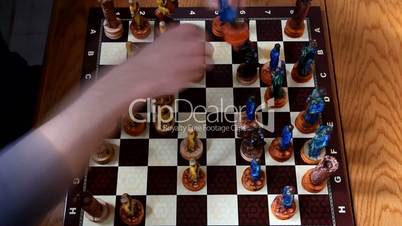 Playing Chess (Time Lapse)