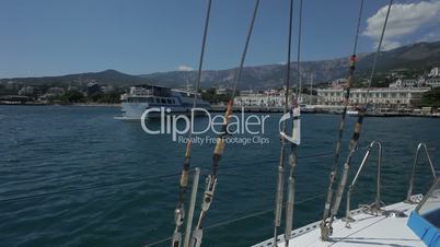 View from a yacht