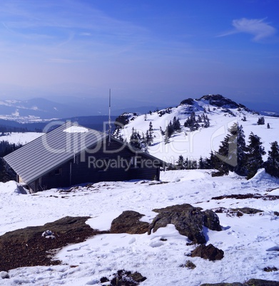 Winter im Gebirge