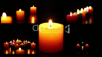 montage candles