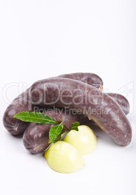 Krupniok traditional blood sausage in Polish cuisine