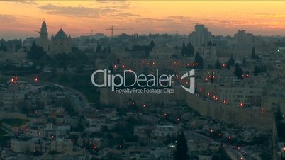 Jerusalem old sunset 9