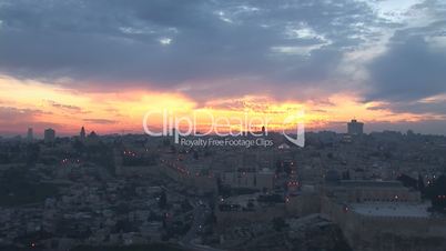 Jerusalem old sunset 6