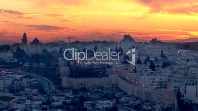 Jerusalem old sunset 4