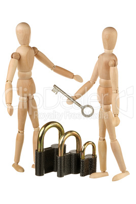Dummies, locks and key