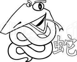 Snake Chinese horoscope sign