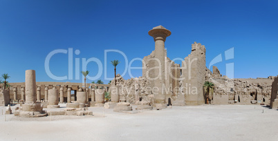 tempel luxor panorama