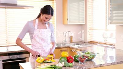 Frau in der Küche