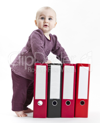 young child with ring file