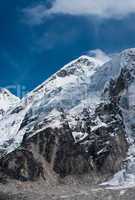 Summit not far Gorak shep and Everest base camp