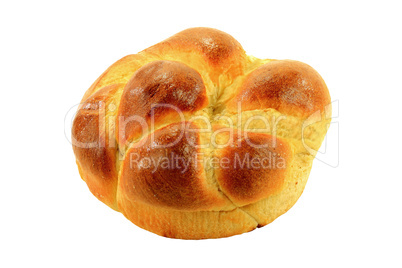 Traditional for Orthodox Christians sweet Easter Bread.