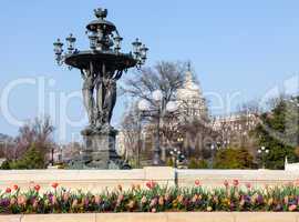 Bartholdi Fountain and Capitol dome