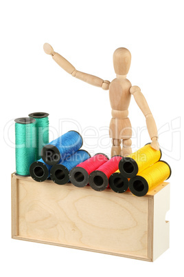 Seller of thread