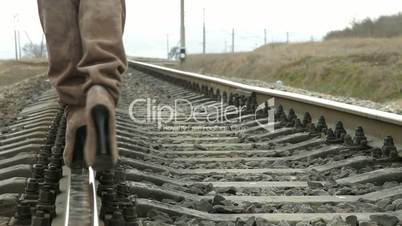 High Heels On The Rail