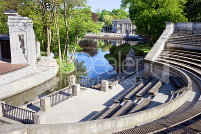 Lazienki Park in Warsaw