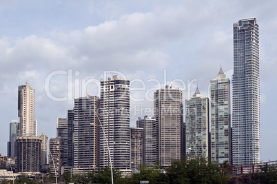 Panama City skyline, Panama.