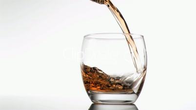 Flüssigkeit im Glas