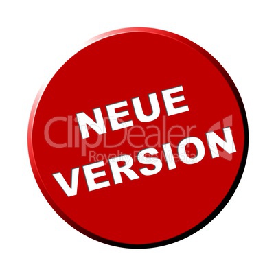 Button rund rot - Neue Version