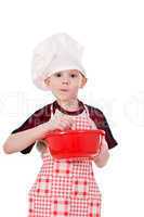 boy in chef's hat