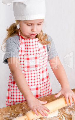 girl in chef's hat