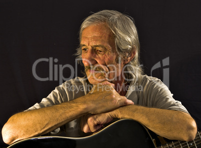 Portrait guitarist