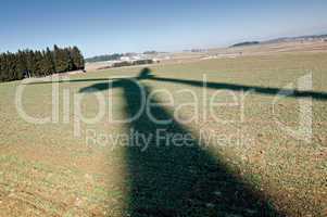 Shadow of a Wind Turbine