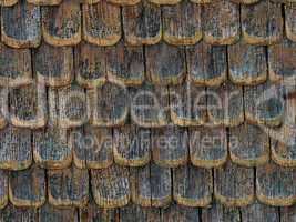 Wooden shingles