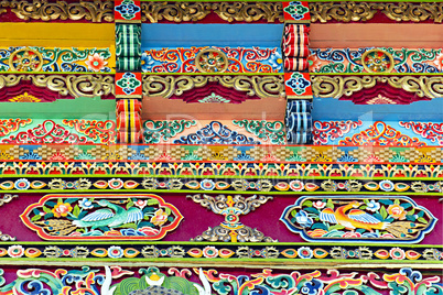 Tibetan architectural decorative ornamentation