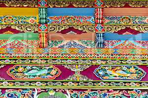 Tibetan architectural decorative ornamentation