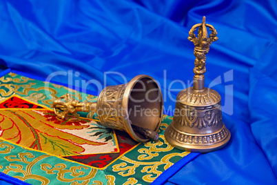 two Tibetan ritual bells