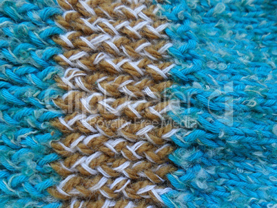 Hand knitted background