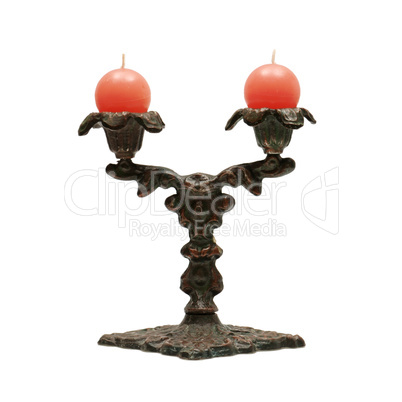 candlestick and candles