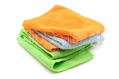 Colorful cloths microfiber