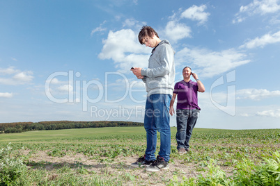 Telephoning in nature