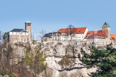Hohnstein castle in Saxony