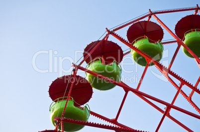 Detail of a Ferris Wheel