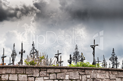 Dark Clouds over Graveyard