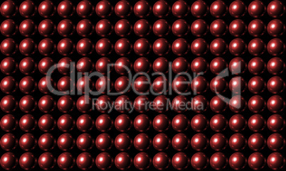 Red Ball Grid Matrix Background