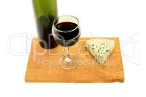 Blue Cheese and Wine.