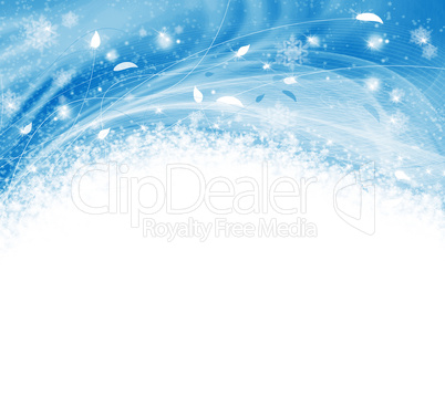 Abstract winter background