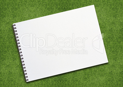 Notebook on grassland