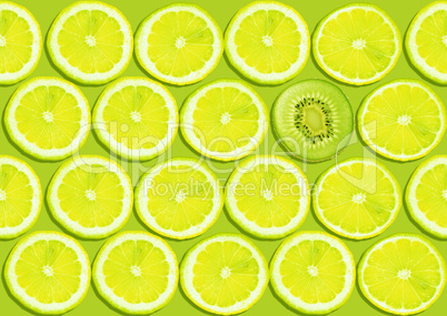 seamless lemon slices background