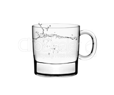 Glass with water