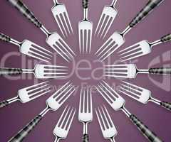 Set of forks