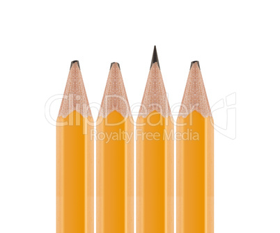 Sharpened pencil