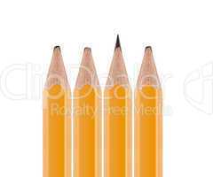 Sharpened pencil