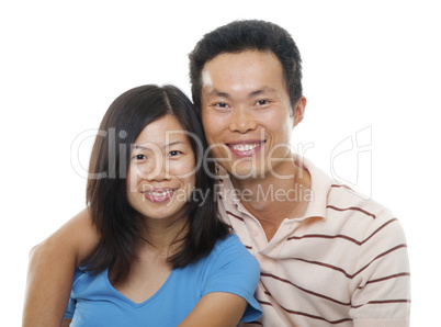 Asian couple