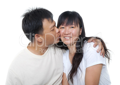 Mature Asian couple