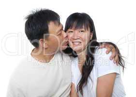 Mature Asian couple