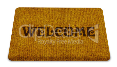 welcome cleaning foot carpet